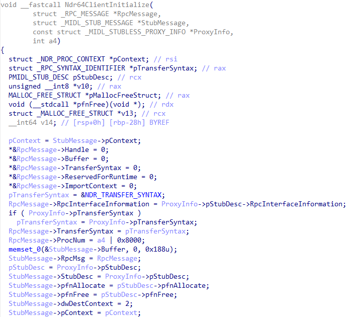 `Ndr64ClientInitialize`