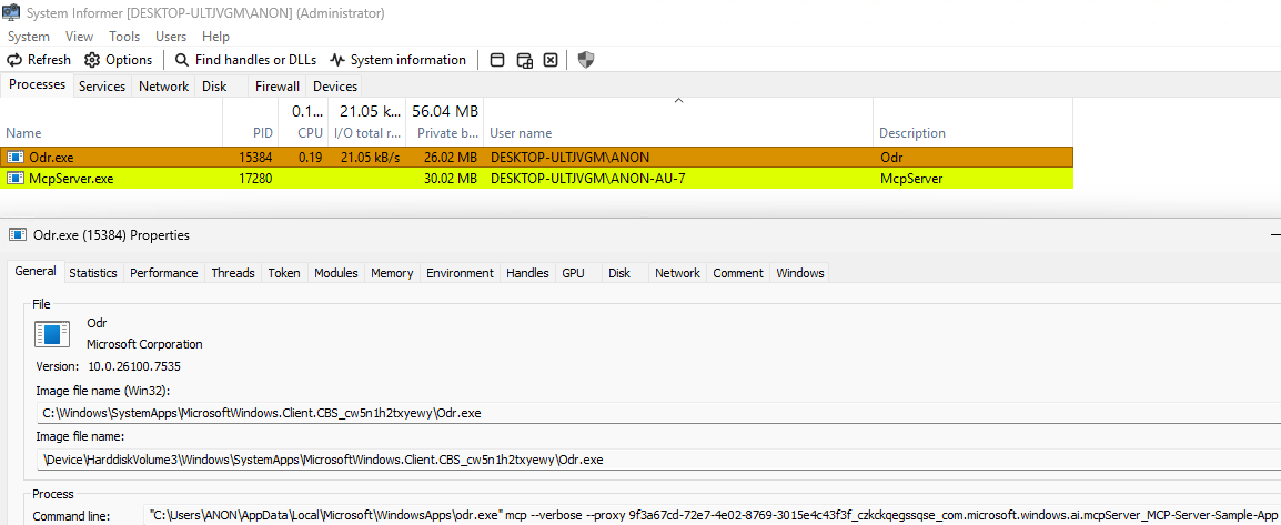 ODR new user context